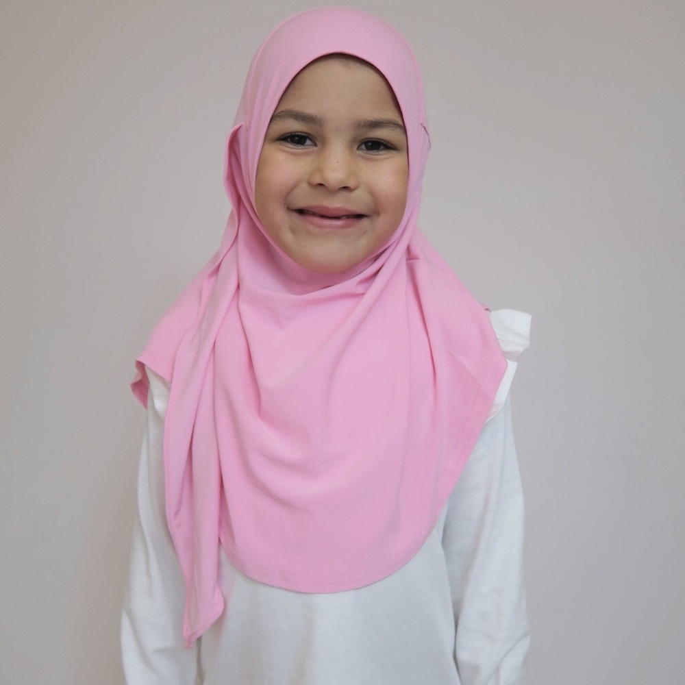 Pink Hijab - instant Butterfly